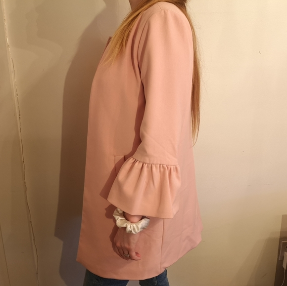 Midlength pink light fancy jacket - Picture 6 of 6